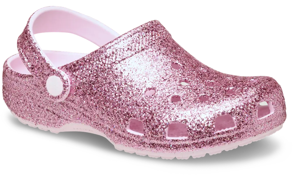 Classic Chunky Glitter Clog   Pink Milk 30 31