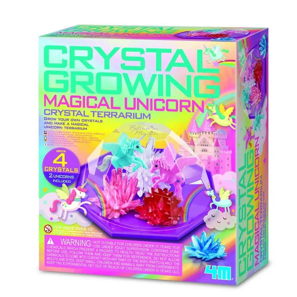 Crystal Growing   Unicorn Crystal Terrarium