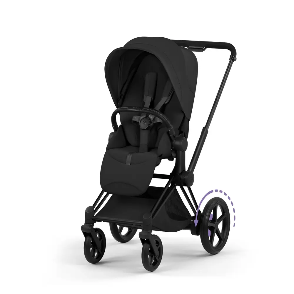 Cybex  -priam Klapvogn Style Sepia Black Matt Black