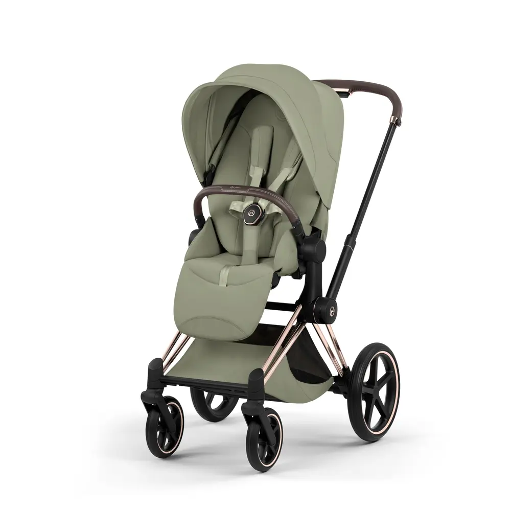 Cybex Priam Klapvogn Style Sage Green Rosegold