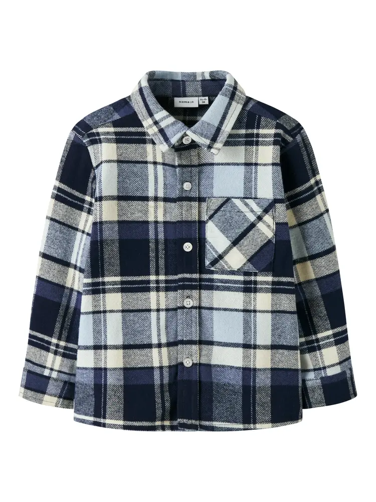 Detul Overshirt Blue Fog 104