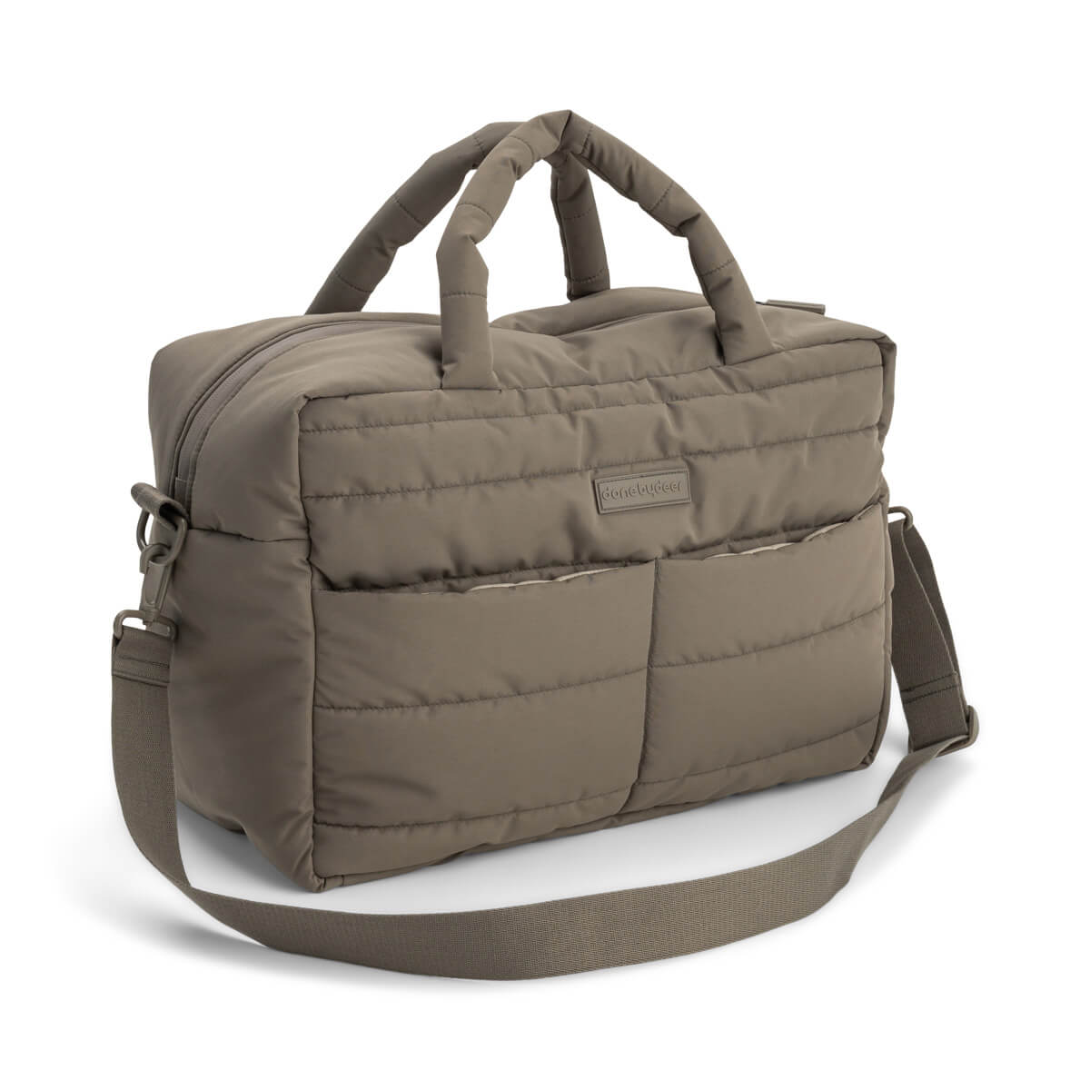 Done By Deer Quiltet Pusletaske Taupe