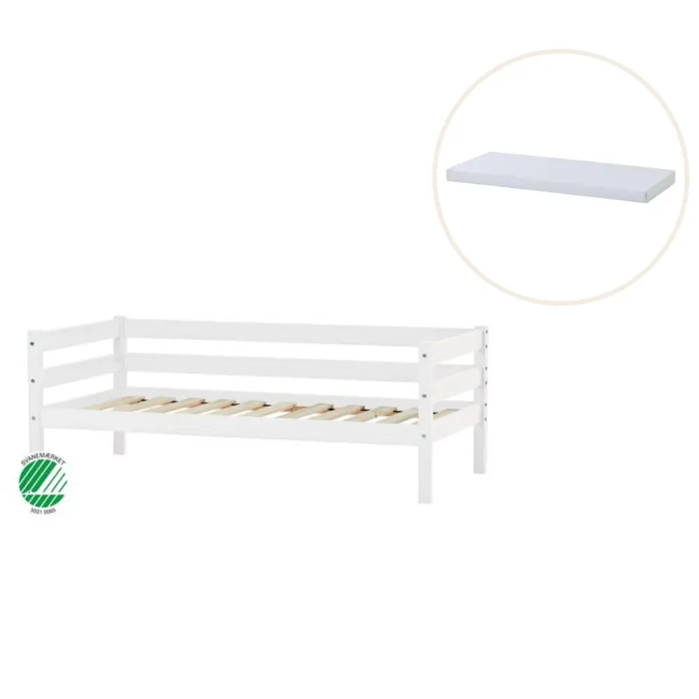 Eco Comfort Juniorseng Med Madras 70x160 Cm  Hvid