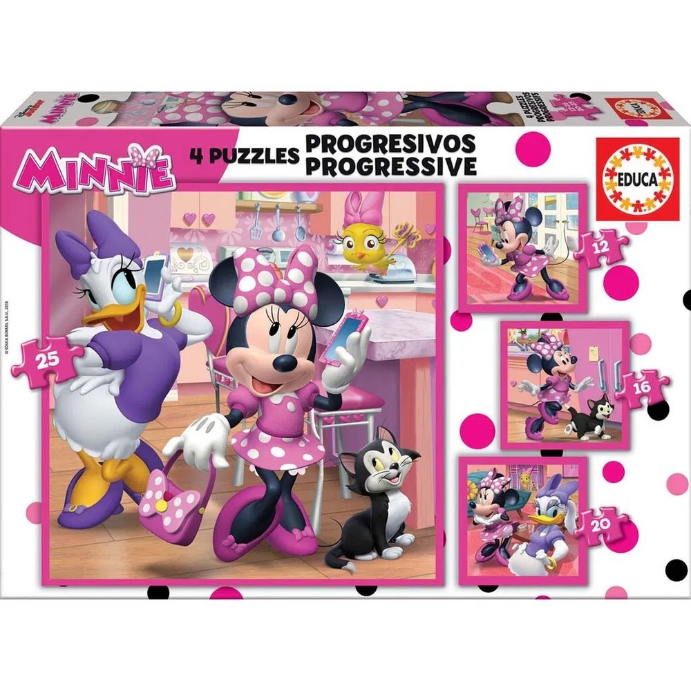 Educa Puslespil Minnie Happy Helpers