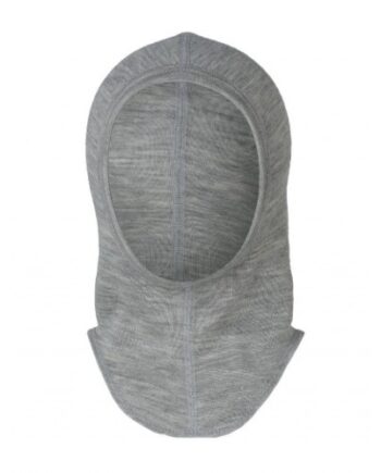 Elefanthue   En Kombination Af Uld Og Silke 74 80 Light Grey Melange