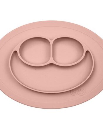 Ezpz Dækkeserviet Happy Mini Mat Støvet Rosa
