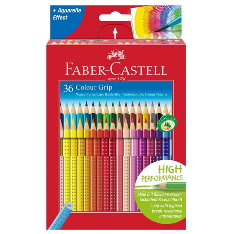 Faber Castell Farveblyanter Trekantede 36 Stk