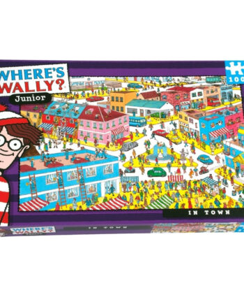 Find Holger Puslespil 100 Brikker   Byen