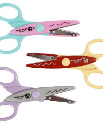 Fiskars Mønstersakse Pastel   Pak