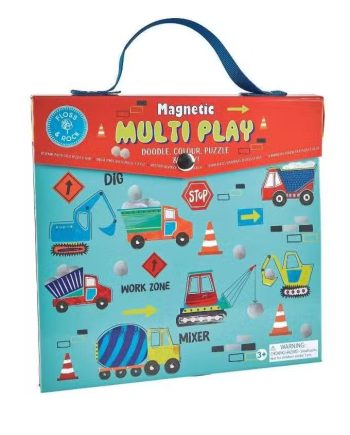 Floss   Rock Magnetisk Legebog Maskiner