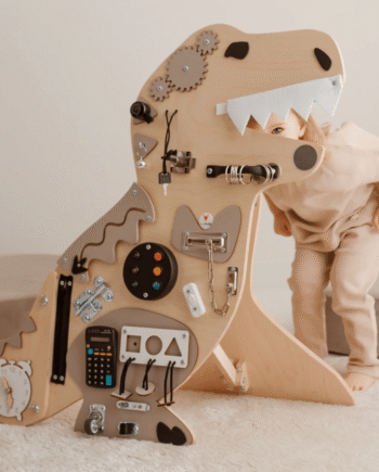 Foxy Family Aktivitetstavle Rex 77 Cm Med Ben