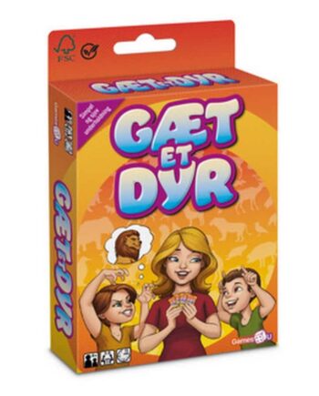 Games4u Kortspil Gæt Et Dyr
