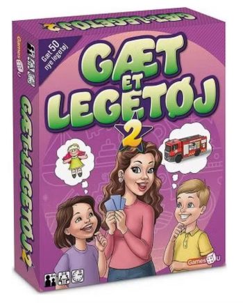 Games4u Kortspil Gæt Et Legetøj