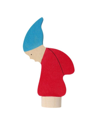 Grimms Dekorativ Figur Dværg Rød