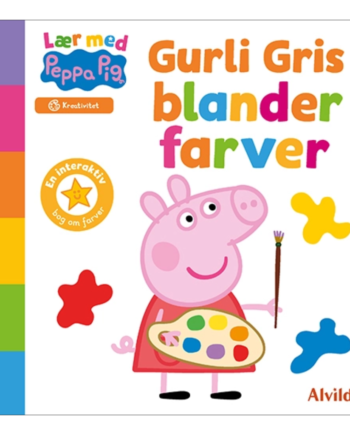 Gurli Gris Blander Farver Lær Med Gurli Gris