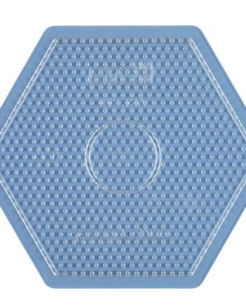 Hama Perleplade Sekskant Transparent