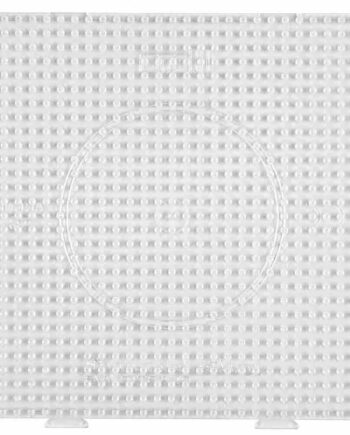 Hama Transparent Perleplade Firkantet 15x15