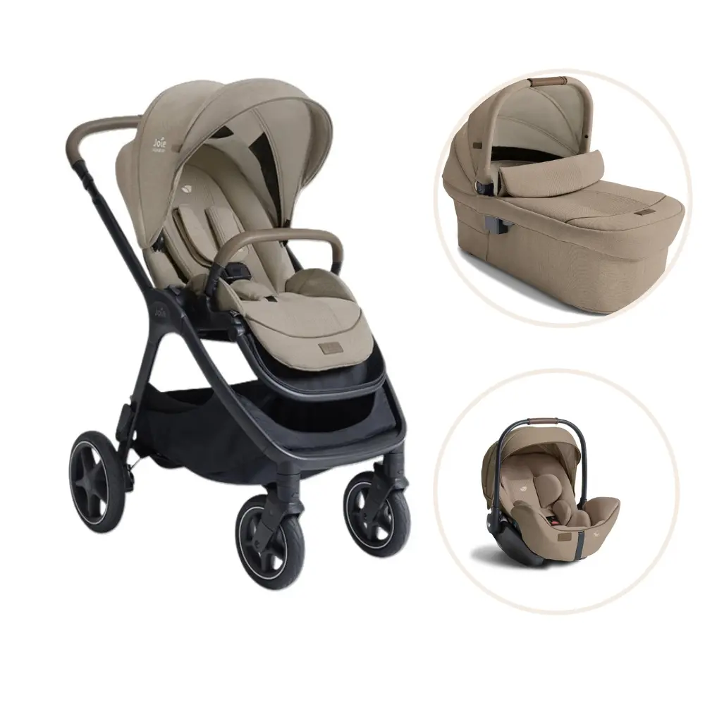 Joie Finiti Kombivogn Inkl   -level Pro Autostol Sandstone
