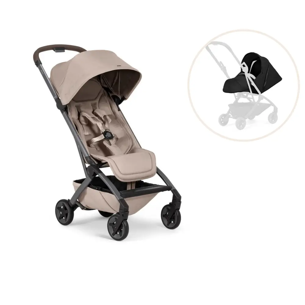 Joolz Aer2 Klapvogn Inkl  Nest To Seat Sandy Taupe
