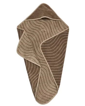 Leander Hoodie Woodland økologisk Bomuld Mocca