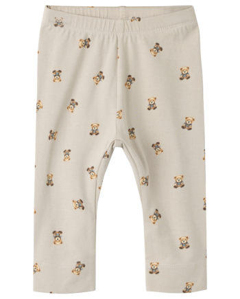 Legging Med Bamser  Str  50-92