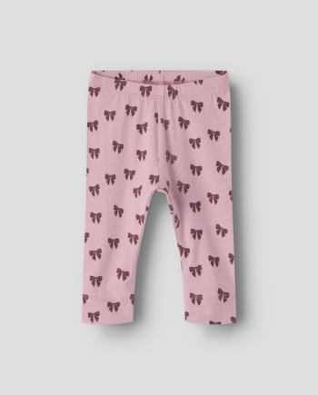 Legging Med Sløjfer  Str 50-92