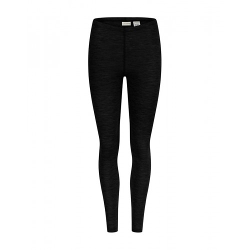 Leggings Til Dame   100  Merino Uld Black
