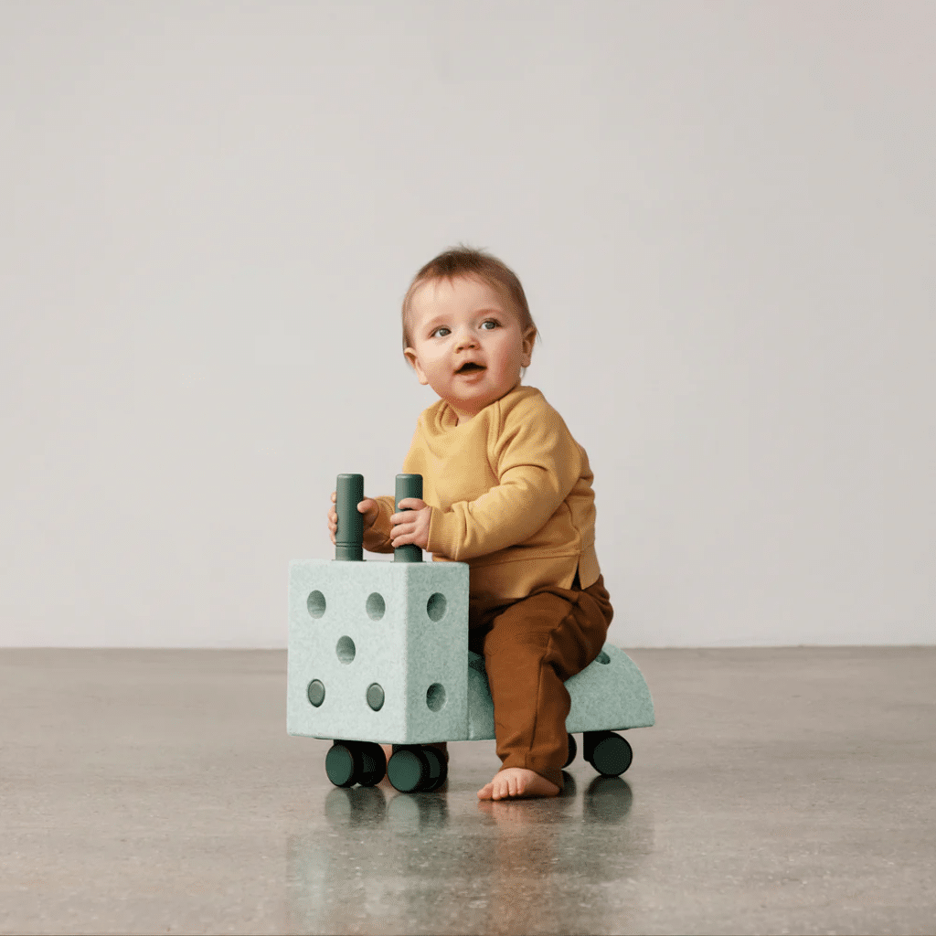 Lej Modu Tiny Ride Ocean Mint Forest Green