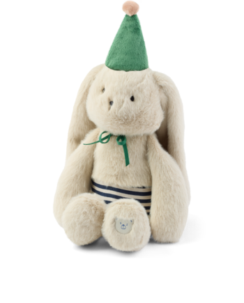 Liewood Bertrand Rabbit Celebration Teddy Mist Blue Stripe Mix