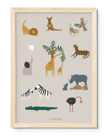 Liewood Beverly Plakat All Together   Sandy