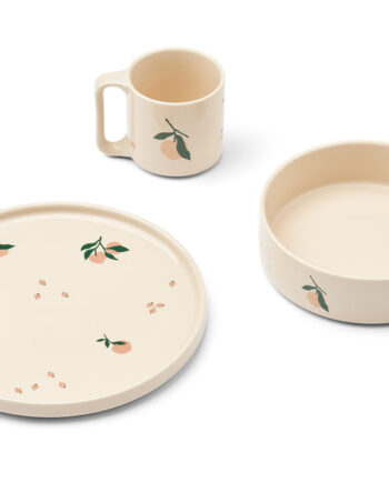 Liewood Camren Porcelain Tableware Set Peach