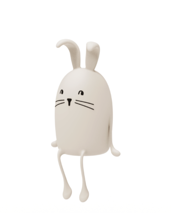Liewood Evex Rabbit Night Light Sandy