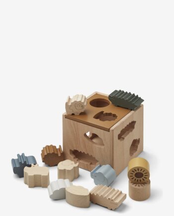 Liewood Gary Puzzle Cube Safari Golden Caramel Multi Mix