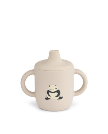 Liewood Neil Sippy Silikone Kop Panda   Sandy