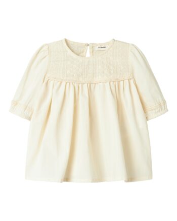 Lil Atelier Daisy Loose Shirt Turtledove 92 Cm