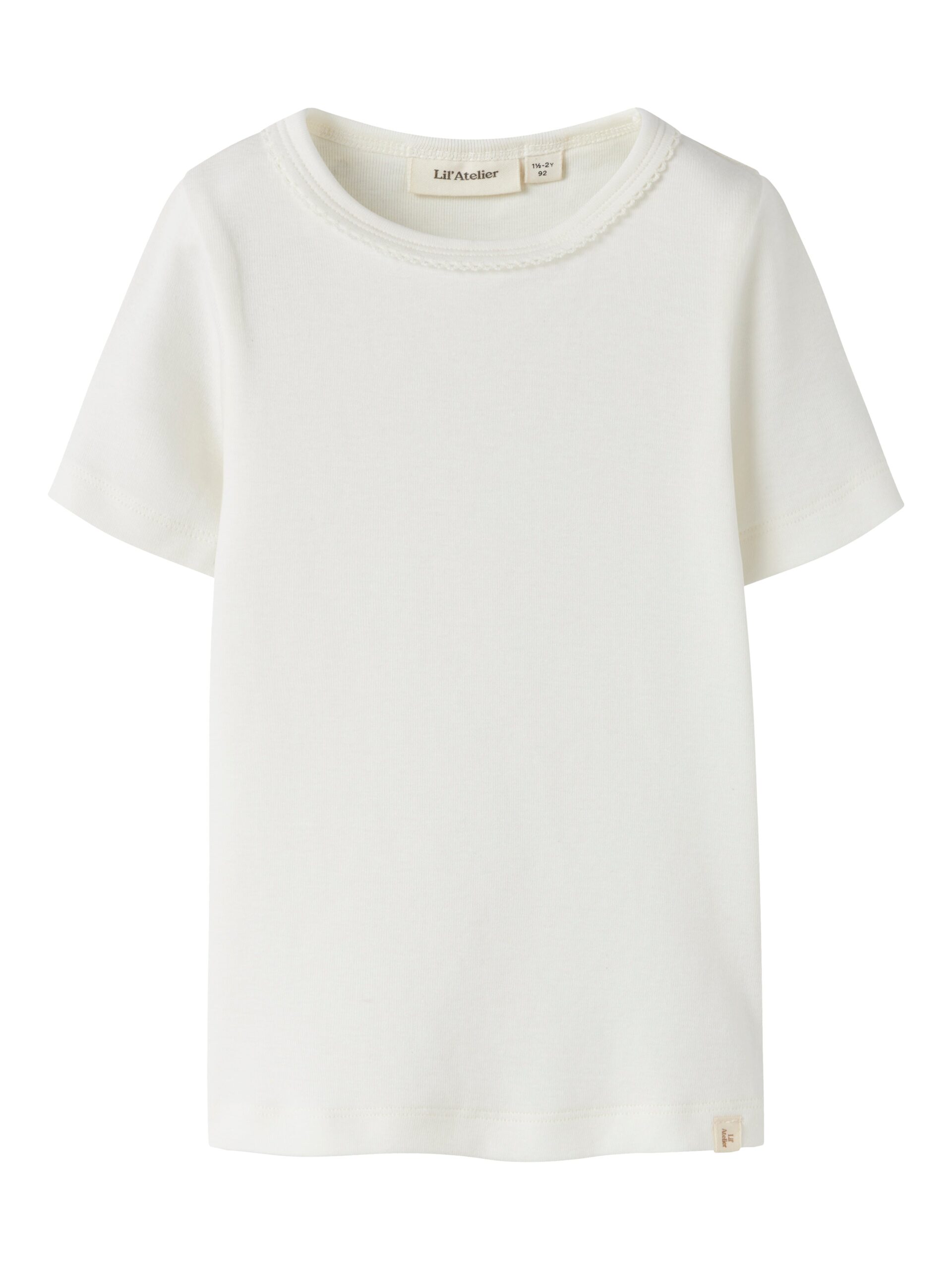 Lil Atelier Gayo Koj Ss Slim Top Coconut Milk 92 Cm
