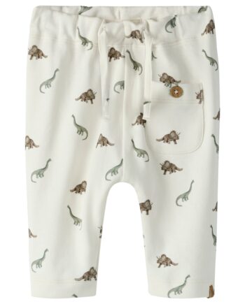 Lil Atelier Gayo Sak Pants Coconut Milk Dino 56 Cm