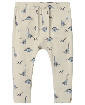 Lil Atelier Geo Ame Loose Pants Turtledove 56 Cm