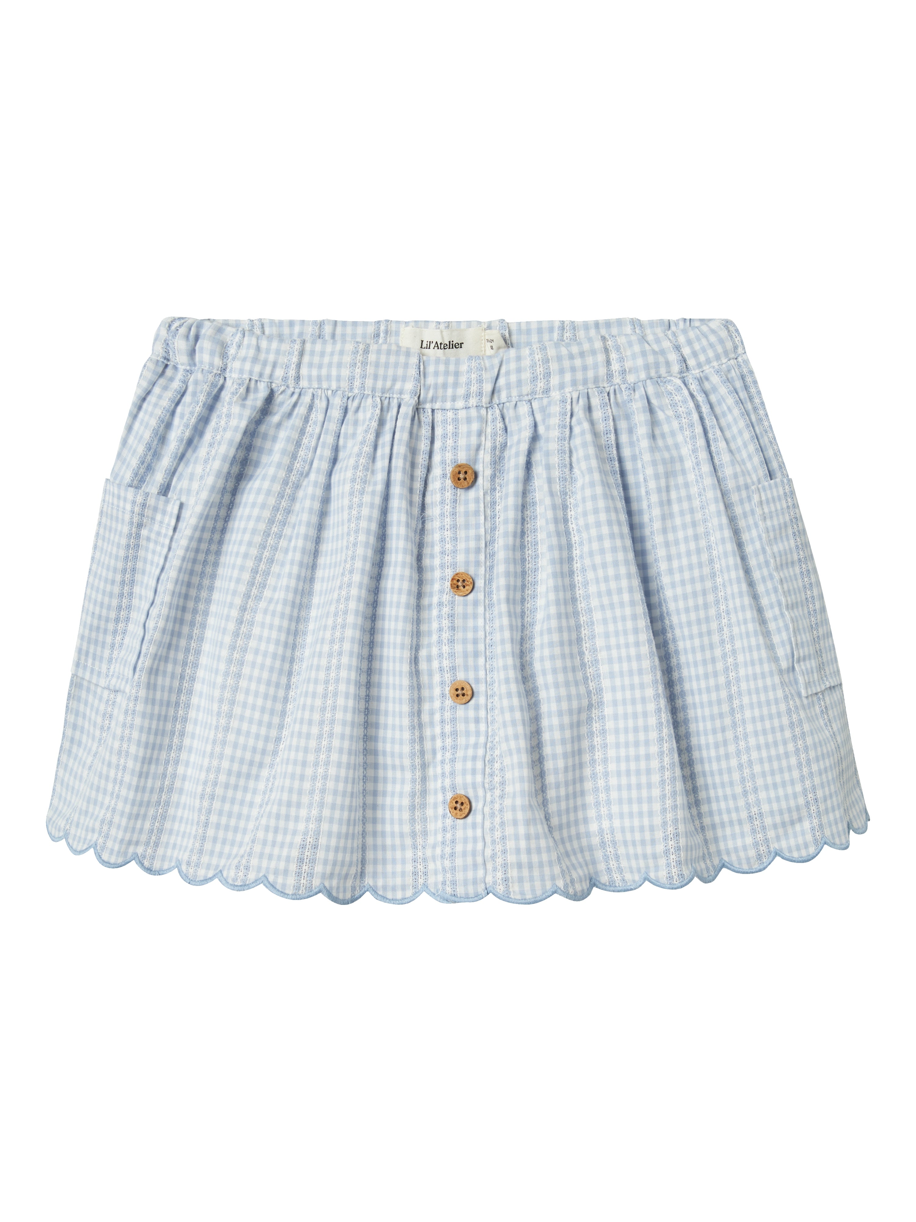 Lil Atelier Hazelle Skirt Zen Blue 92 Cm