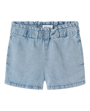 Lil Atelier Holly Loose Denim Shorts Medium Blue Denim 92 Cm