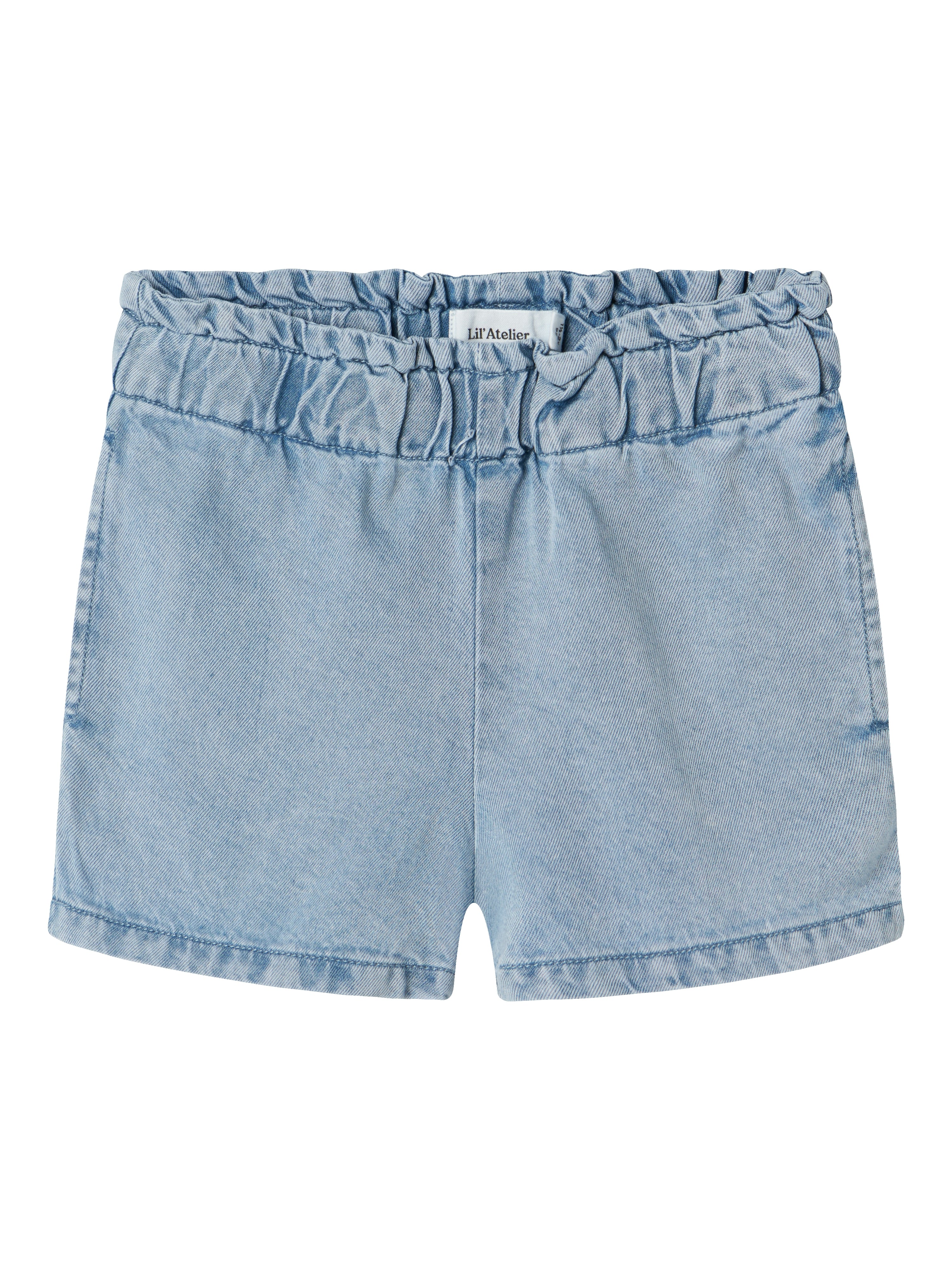 Lil Atelier Holly Loose Denim Shorts Medium Blue Denim 92 Cm
