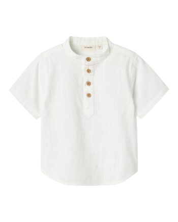 Lil Atelier Hugo Loose Shirt Coconut Milk 92 Cm