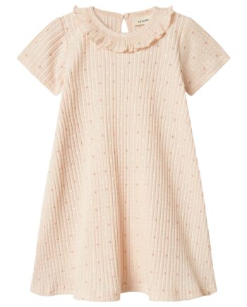 Lil Atelier Hulla Hua Ss Dress Peach Whip 92 Cm