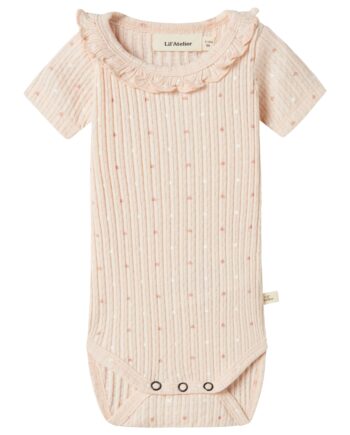 Lil Atelier Hulla Hua Ss Slim Body Peach Whip 56 Cm