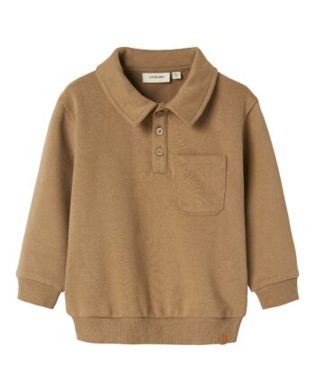 Lil Atelier Ilondon Roa Loose Sweat Shirt Sepia Tint 92 Cm