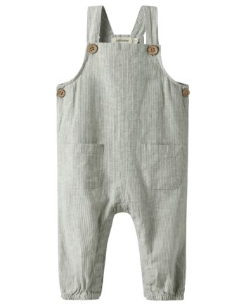 Lil Atelier Jesper Loose Overall Seagrass 56 Cm