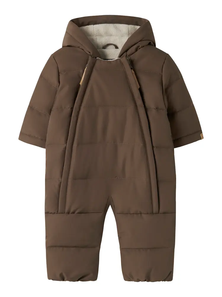 Lil  Atelier Lamedow03 Puffer Køredragt Dark Earth 62 68