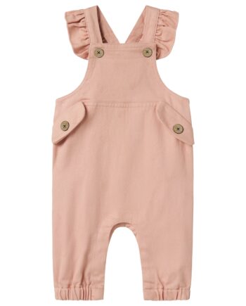 Lil Atelier Lamina Loose Twill Overall Misty Rose 56 Cm