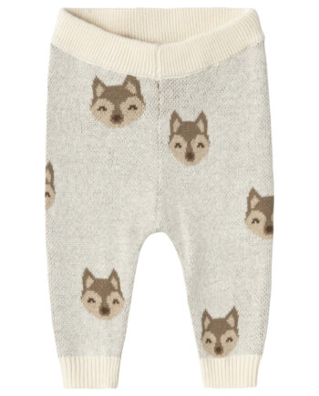 Lil Atelier Lamoe Knit Pants Birch 56 Cm