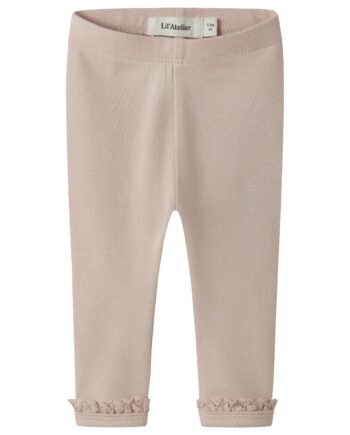 Lil Atelier Layo Sup Slim Leggings Peach Whip 56 Cm
